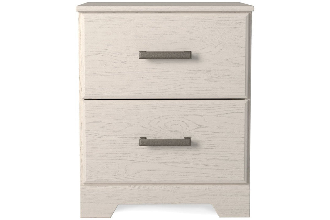 Stelsie White Nightstand - B2588-92 - Gate Furniture