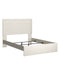 Stelsie White  Queen Panel Bed - Gate Furniture