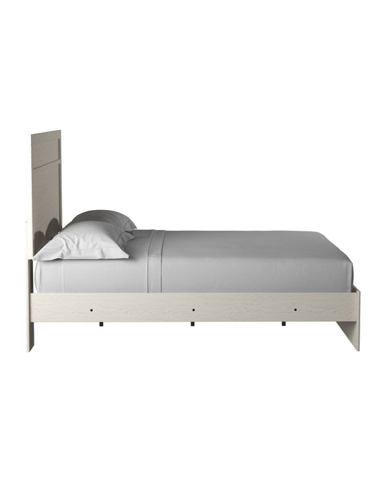 Stelsie White  Queen Panel Bed - Gate Furniture