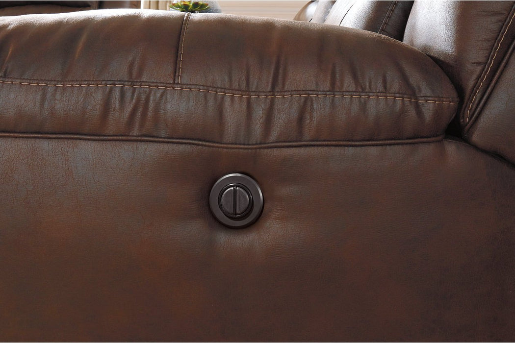 Stoneland Chocolate Power Recliner - 3990498 - Gate Furniture