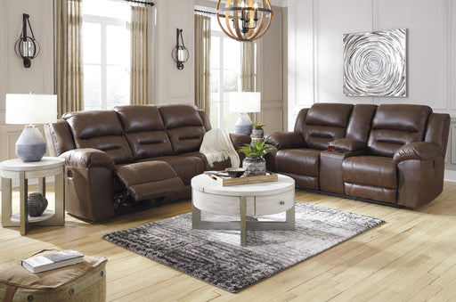 Stoneland Chocolate Power Reclining Living Room Set - Gate Furniture