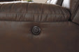 Stoneland Chocolate Power Reclining Living Room Set - Gate Furniture