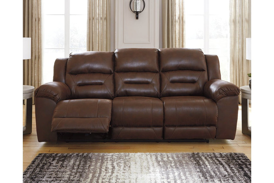 Stoneland Chocolate Power Reclining Sofa - 3990487 - Gate Furniture