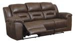 Stoneland Chocolate Power Reclining Sofa - 3990487 - Gate Furniture