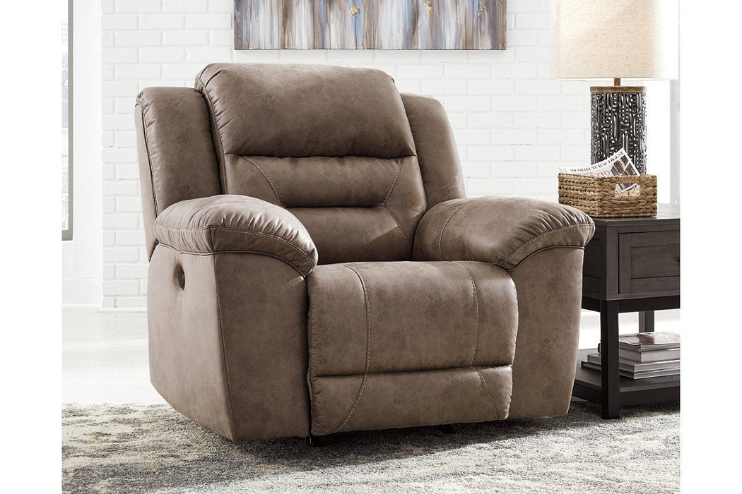 Stoneland Fossil Power Recliner - 3990598 - Gate Furniture
