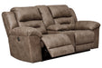 Stoneland Fossil Power Reclining Loveseat with Console - 3990596 - Gate Furniture