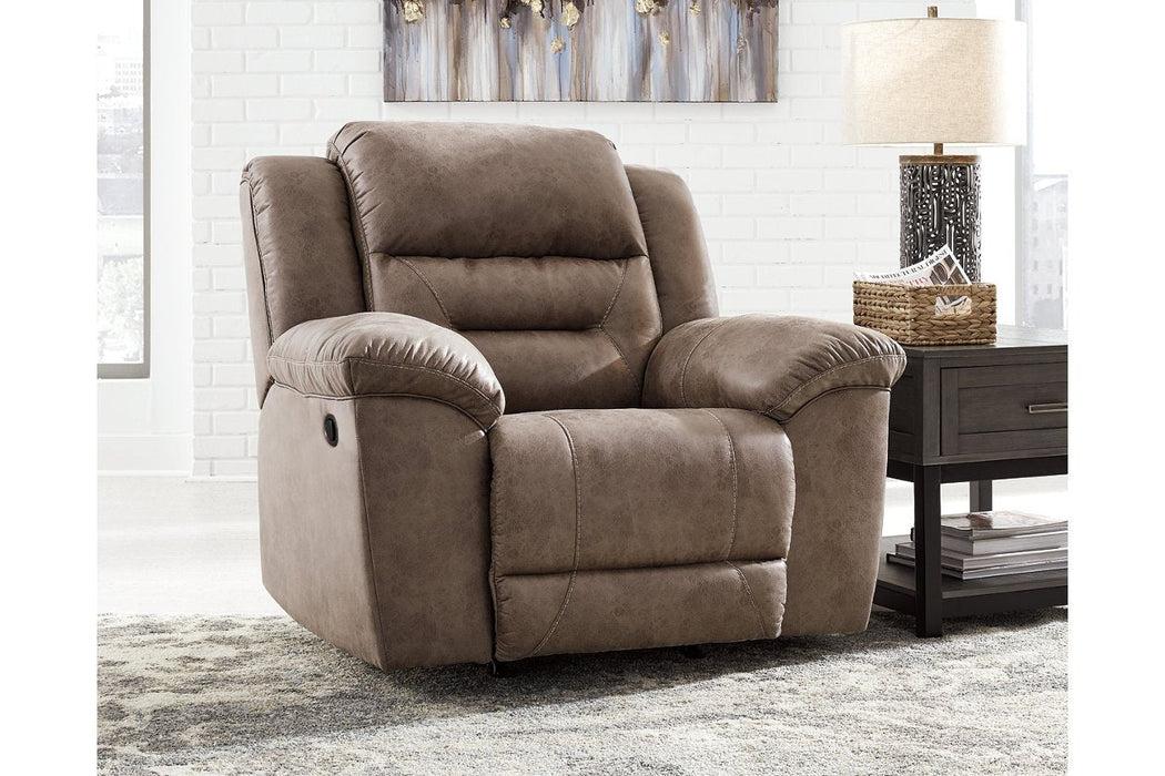 Stoneland Fossil Recliner - 3990525 - Gate Furniture