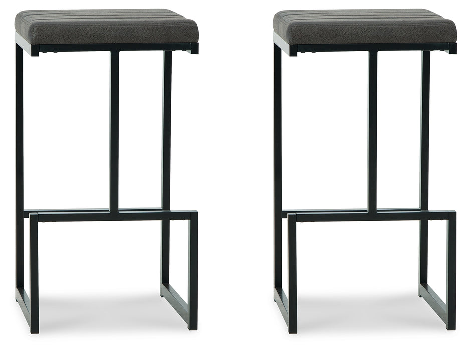 Strumford Bar Height Bar Stool (Set of 2) - D109-130 - In Stock Furniture