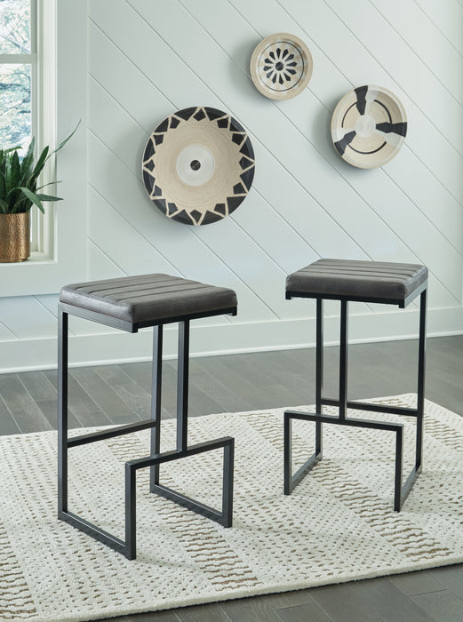 Strumford Bar Height Bar Stool (Set of 2) - D109-130 - In Stock Furniture