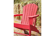 Sundown Treasure Red Adirondack Chair - P013-898 - Gate Furniture
