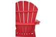 Sundown Treasure Red Adirondack Chair - P013-898 - Gate Furniture