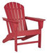 Sundown Treasure Red Adirondack Chair - P013-898 - Gate Furniture