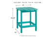 Sundown Treasure Turquoise End Table - P012-703 - Gate Furniture