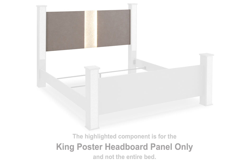 Surancha King Poster Headboard Panel - B1145-68