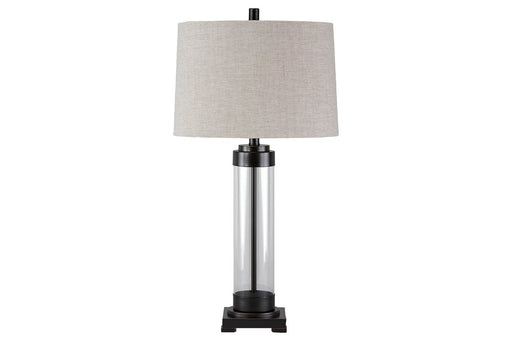 Talar Clear/Bronze Finish Table Lamp - L430164 - Gate Furniture