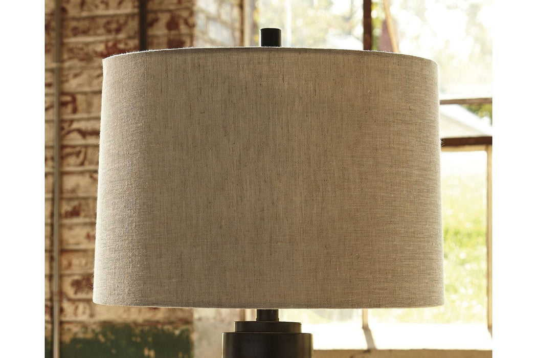 Talar Clear/Bronze Finish Table Lamp - L430164 - Gate Furniture
