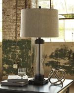 Talar Clear/Bronze Finish Table Lamp - L430164 - Gate Furniture