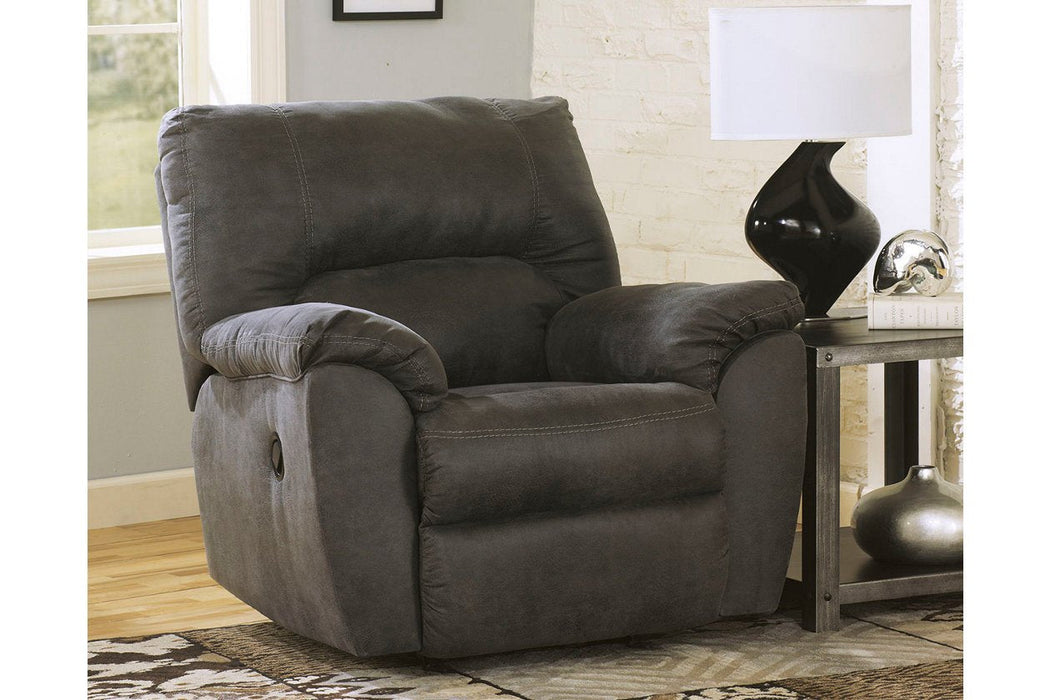 Tambo Pewter Recliner - 2780125 - Gate Furniture
