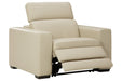 Texline Sand Power Recliner - U5960413 - Gate Furniture