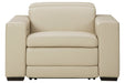 Texline Sand Power Recliner - U5960413 - Gate Furniture