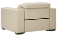 Texline Sand Power Recliner - U5960413 - Gate Furniture