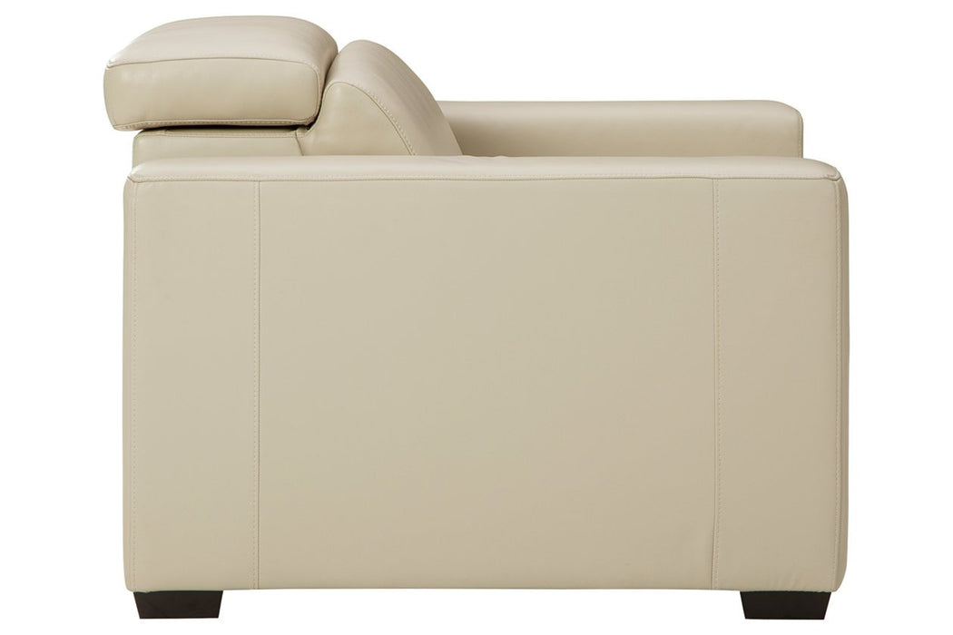 Texline Sand Power Recliner - U5960413 - Gate Furniture
