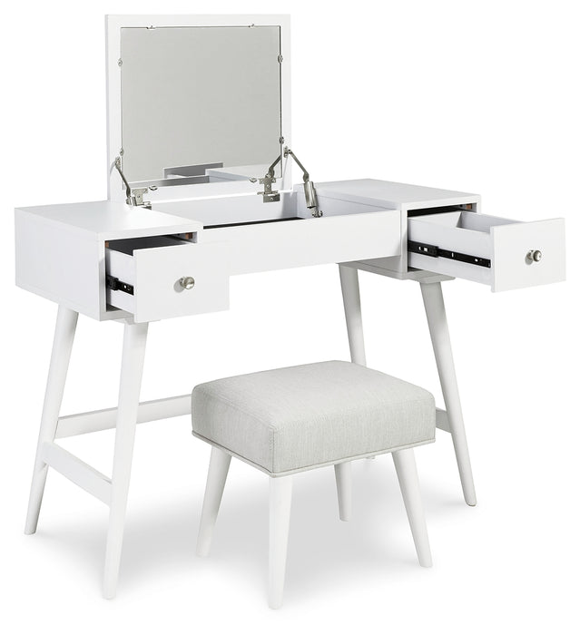 Thadamere Vanity with Stool - B060-122 - In Stock Furniture