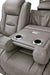 The Man-Den Gray Power Reclining Living Room Set - Gate Furniture