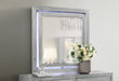 Tiffany Silver Queen Bed Group - TIFFANY-SILVER-QBG - Gate Furniture