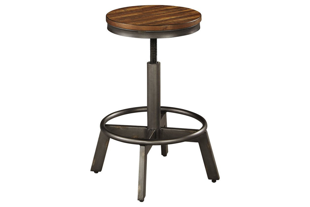 Torjin Brown/Gray Counter Height Stool (Set of 2) - D440-024 - Gate Furniture