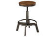 Torjin Brown/Gray Counter Height Stool (Set of 2) - D440-024 - Gate Furniture