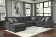 Tracling Slate LAF Sectional - Gate Furniture