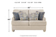 Traemore Linen Loveseat - 2740335 - Gate Furniture