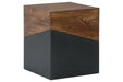 Trailbend Brown/Gunmetal Accent Table - A4000311 - Gate Furniture