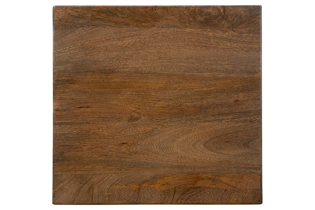 Trailbend Brown/Gunmetal Accent Table - A4000311 - Gate Furniture