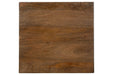 Trailbend Brown/Gunmetal Accent Table - A4000311 - Gate Furniture