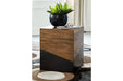 Trailbend Brown/Gunmetal Accent Table - A4000311 - Gate Furniture
