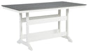 Transville Outdoor Counter Height Dining Table - P210-642 - In Stock Furniture