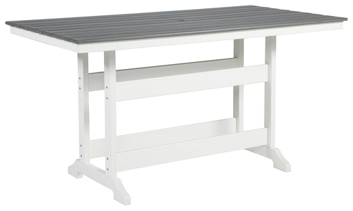 Transville Outdoor Counter Height Dining Table - P210-642 - In Stock Furniture