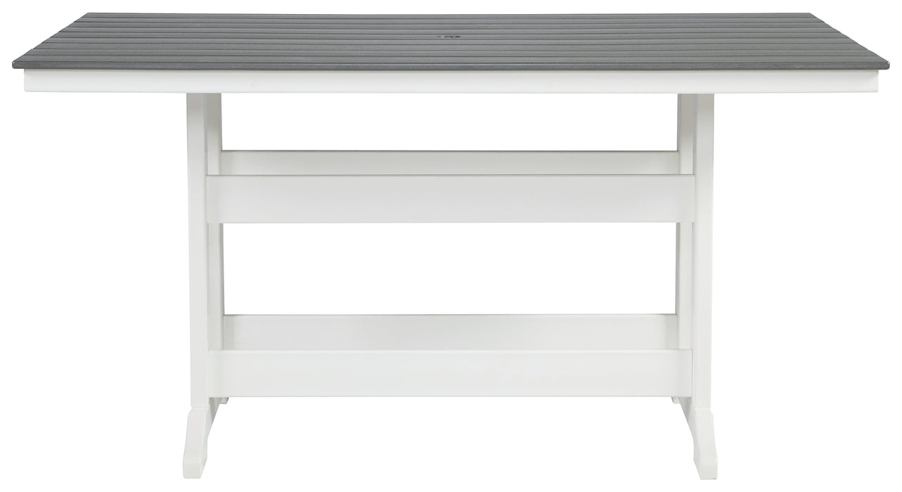 Transville Outdoor Counter Height Dining Table - P210-642 - In Stock Furniture