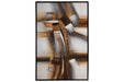 Trenick Gray/Brown/Black Wall Art - A8000318 - Gate Furniture