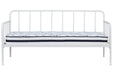 Trentlore White Twin Metal Day Bed with Platform - B076-280 - Gate Furniture