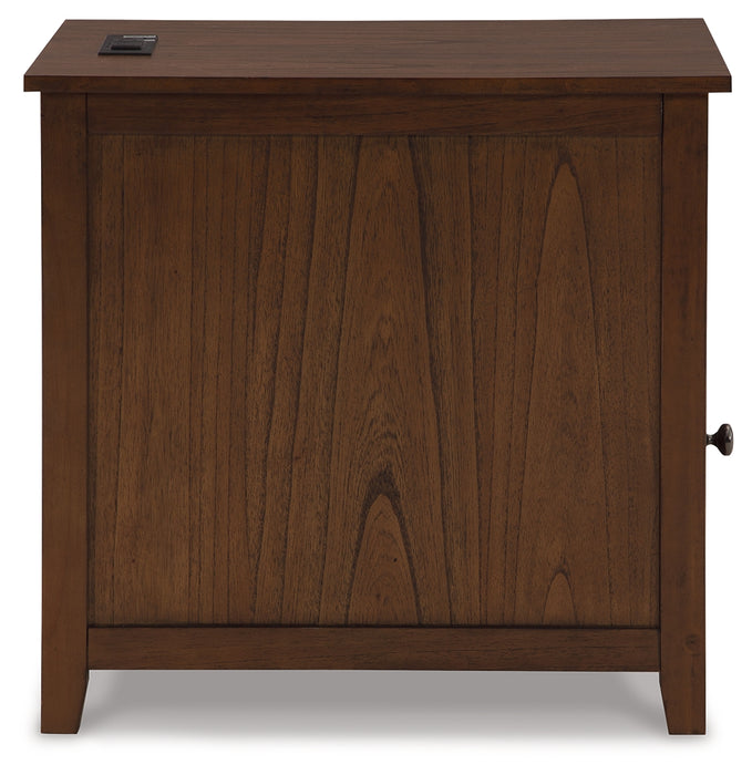 Treytown Chairside End Table - T300-117 - In Stock Furniture