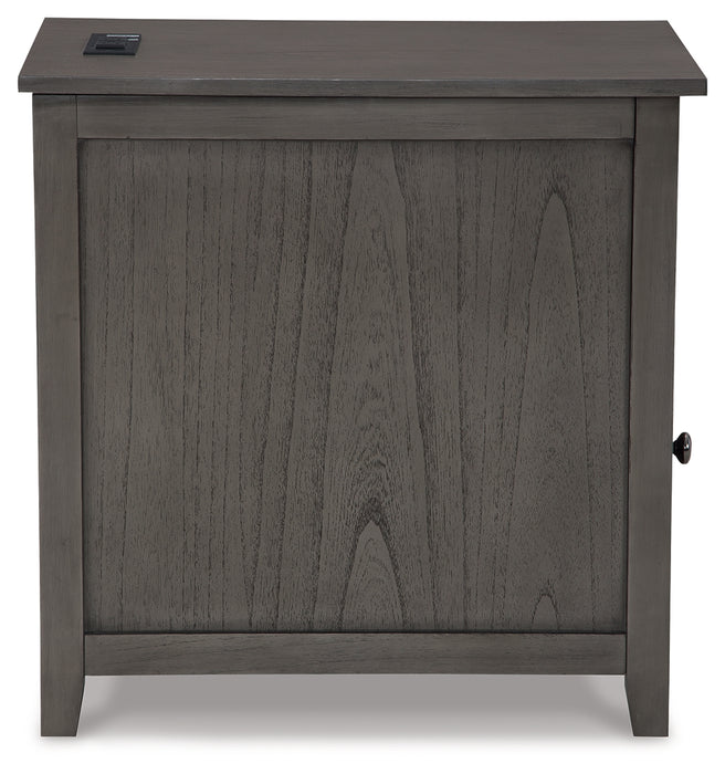 Treytown Chairside End Table - T300-317 - In Stock Furniture