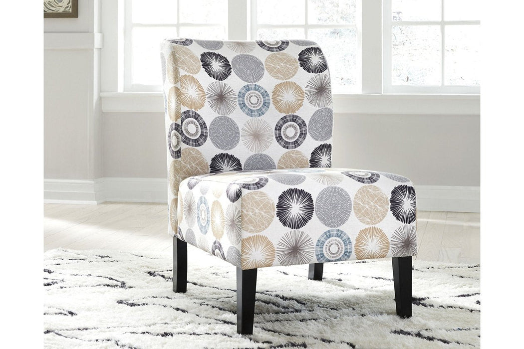 Triptis Gray/Tan Accent Chair - A3000063 - Gate Furniture