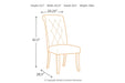 Tripton Graphite Dining Chair (Set of 2) - D530-02 - Gate Furniture