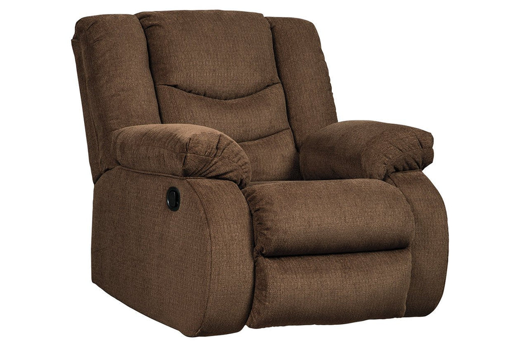 Tulen Chocolate Recliner - 9860525 - Gate Furniture