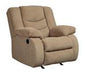 Tulen Mocha Recliner - 9860425 - Gate Furniture
