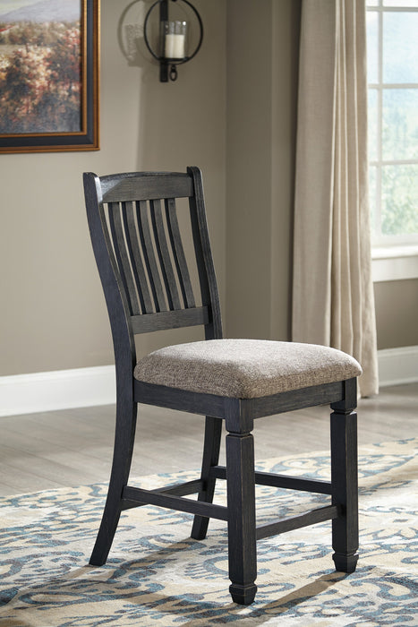 Tyler Creek Black-Gray Dining Room Set - Gate Furniture