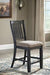Tyler Creek Black/Grayish Brown Counter Height Bar Stool (Set of 2) - D736-124 - Gate Furniture